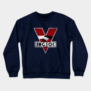 INGSOC Logo Retro Crewneck Sweatshirt